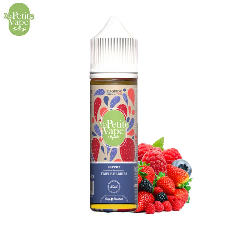 Triple Berries 50ml (0mg) - Ma Petite Vape