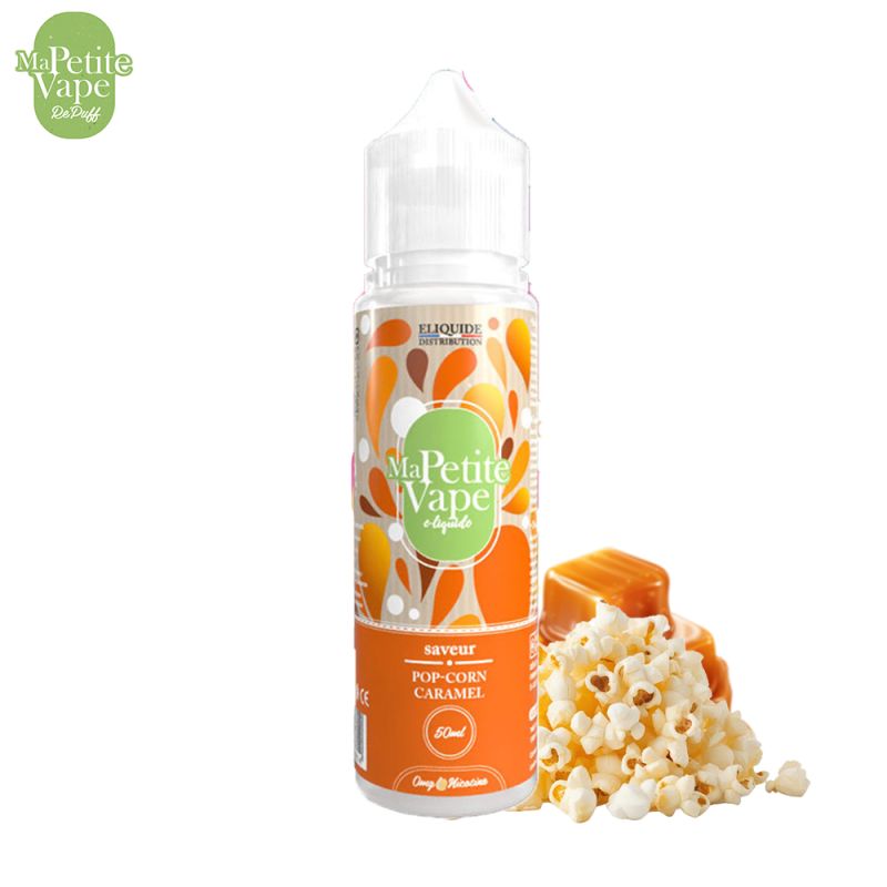 Pop Corn Caramel 50ml (0mg) - Ma Petite Vape