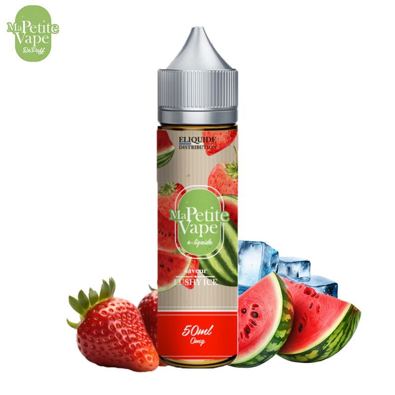 Fraise Pastèque Lushy Ice 50ml (0mg) - Ma Petite Vape