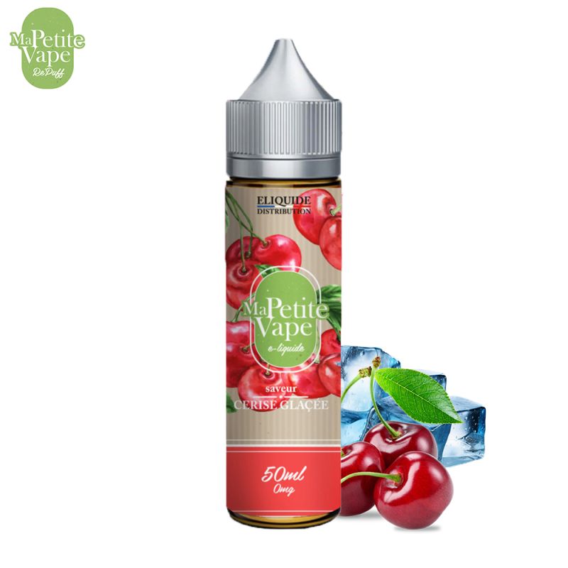 Cerise Glacée 50ml (0mg) - Ma Petite Vape