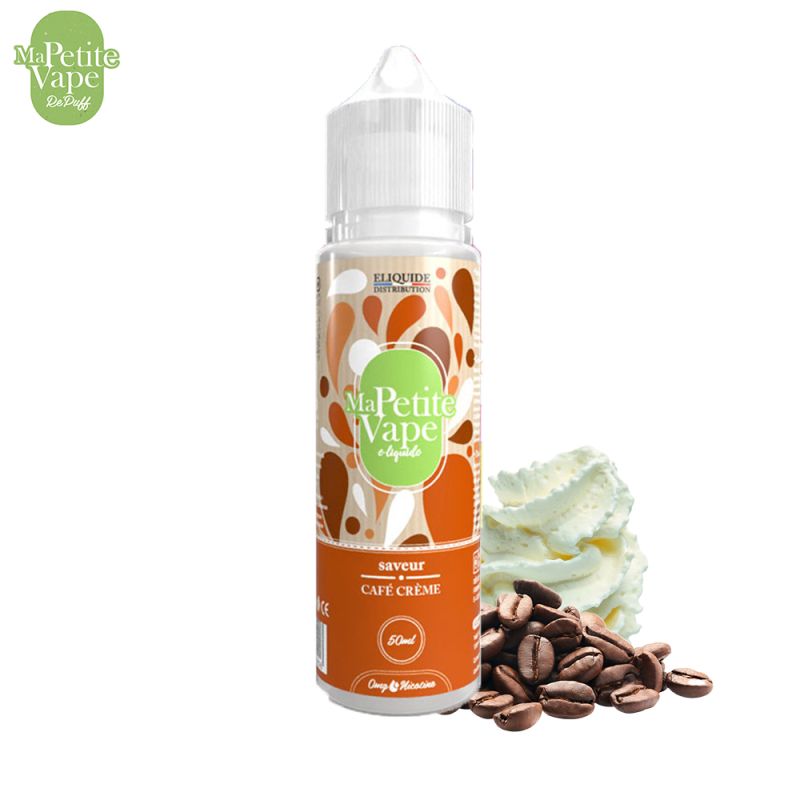 Café Crème 50ml (0mg) - Ma Petite Vape