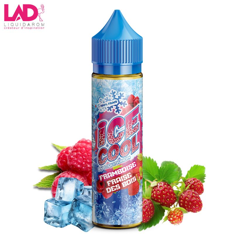 Framboise Fraise Des Bois 50ml (0mg) - Ice Cool by Liquidarom