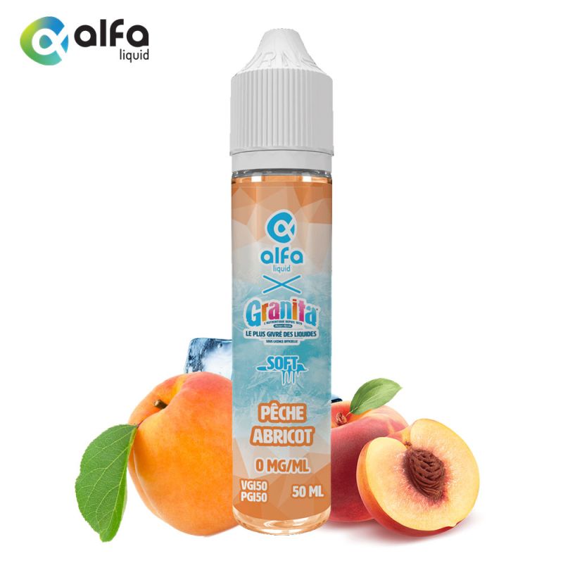 Pêche Abricot Soft 50ml (0mg) - Granita