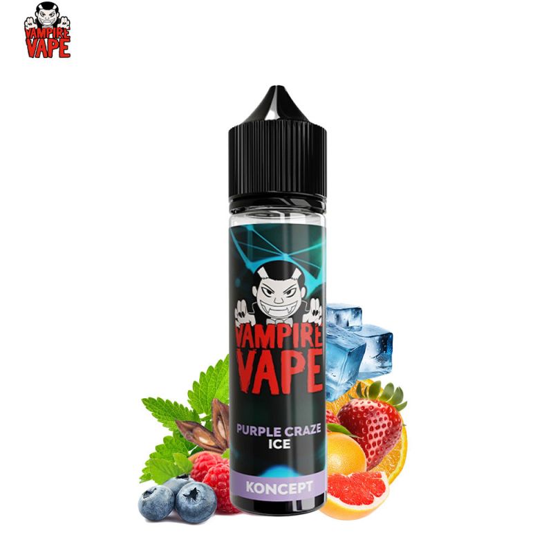 Purple Craze Ice 50ml Koncept (0mg) - Vampire Vape