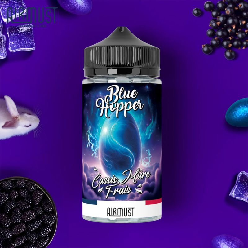 Blue Hopper 200ml (0mg) - Airmust