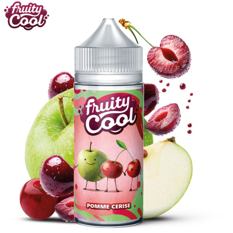 Pomme Cerise 100ml (0mg) - Fruity Cool