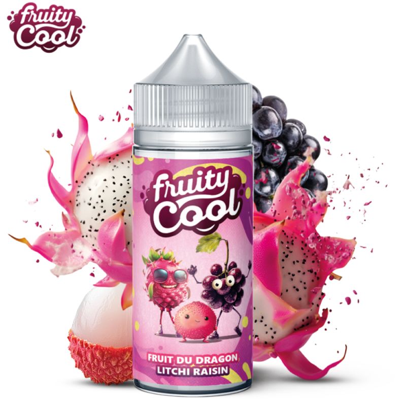 Fruit du Dragon Litchi Raisin 100ml (0mg) - Fruity Cool