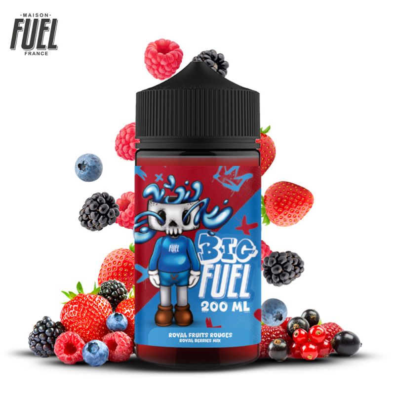 Royal Fruits Rouges 200ml (0mg) - Big Fuel by Maison Fuel