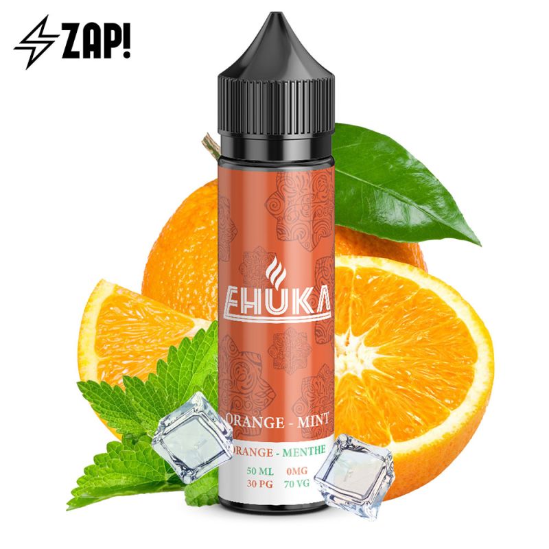 Orange Menthe 50ml (0mg) - Ehuka by Zap Juice