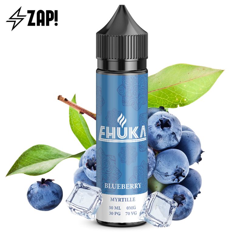 Myrtille 50ml (0mg) - Ehuka by Zap Juice