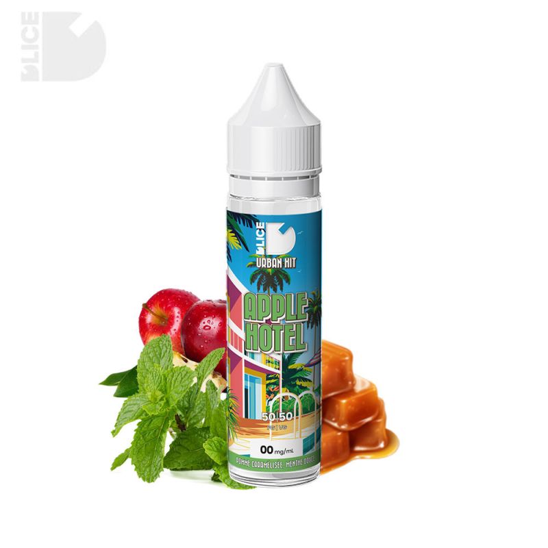 Apple Hotel 50ml (0mg) - Urban Hit by Dlice