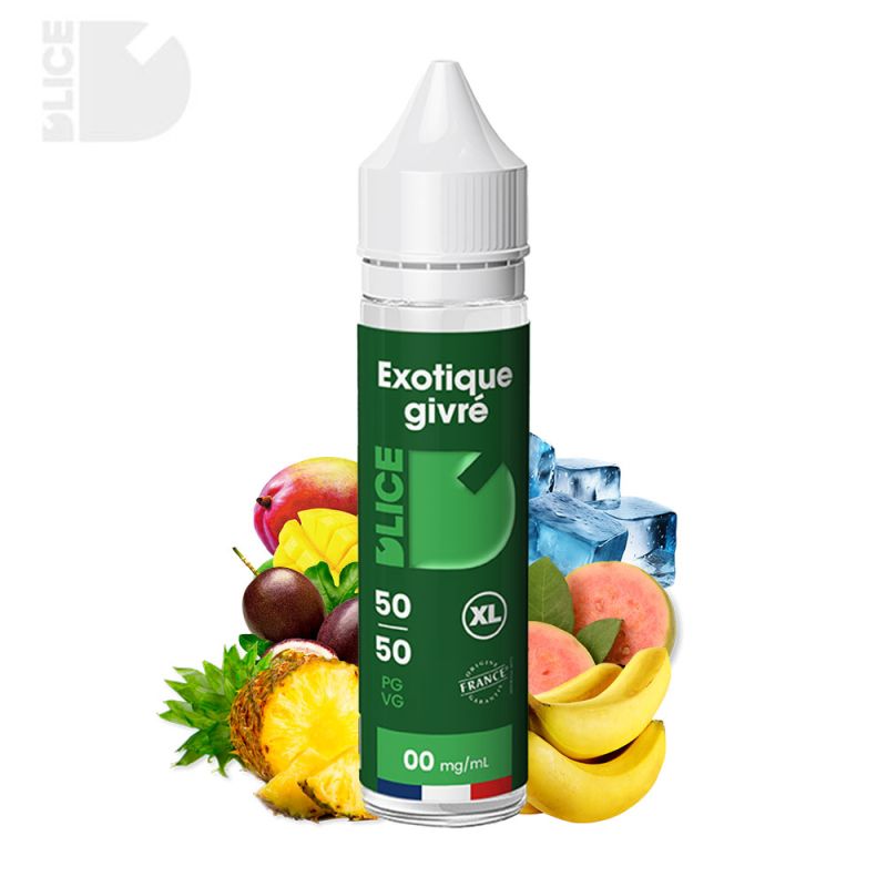 Exotique Givré 50ml (0mg) - Dlice