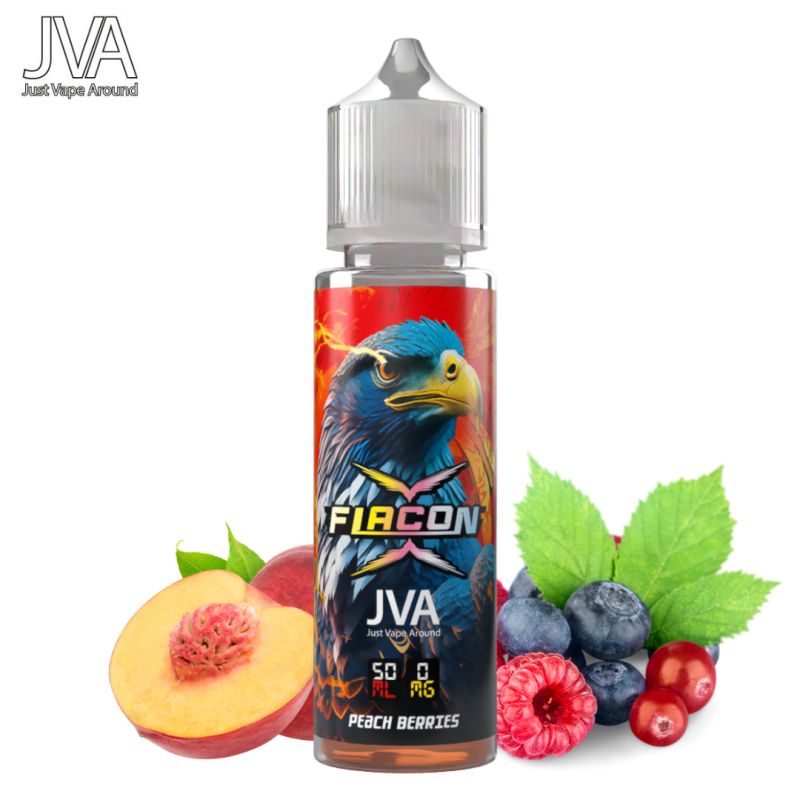 Peach Berries 50ml (0mg) - Flacon x JVA