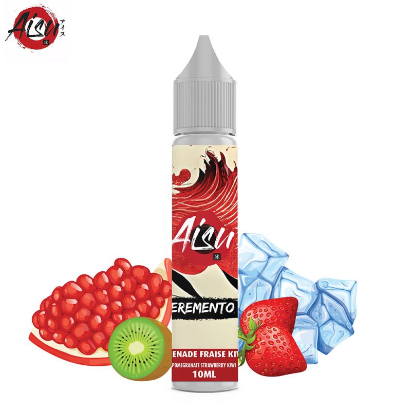 Grenade Fraise Kiwi 10ml Nic Salt (20mg) - Eremento by Aisu