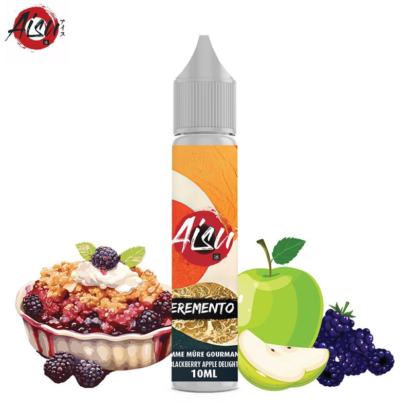 Pomme Mûre Gourmande 10ml Nic Salt (10mg) - Eremento by Aisu