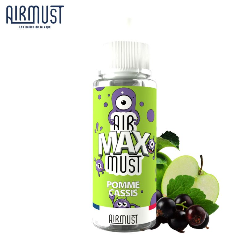 Pomme Cassis 100ml (0mg) - Airmust Max