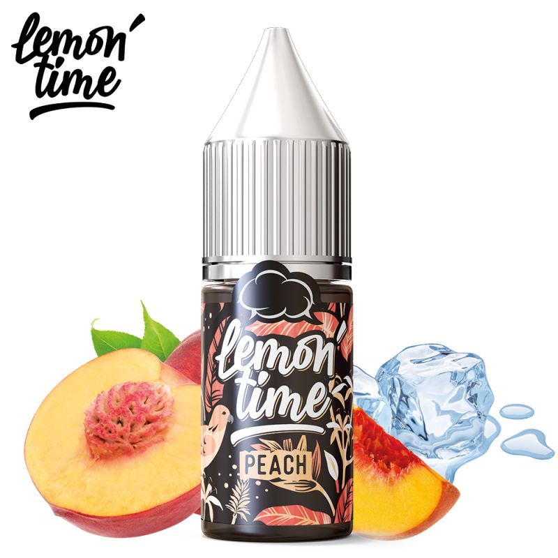 Peach 10 ml- Lemon Time by Eliquid France (6mg) - Peach 10 ml- Lemon Time by Eliquid France