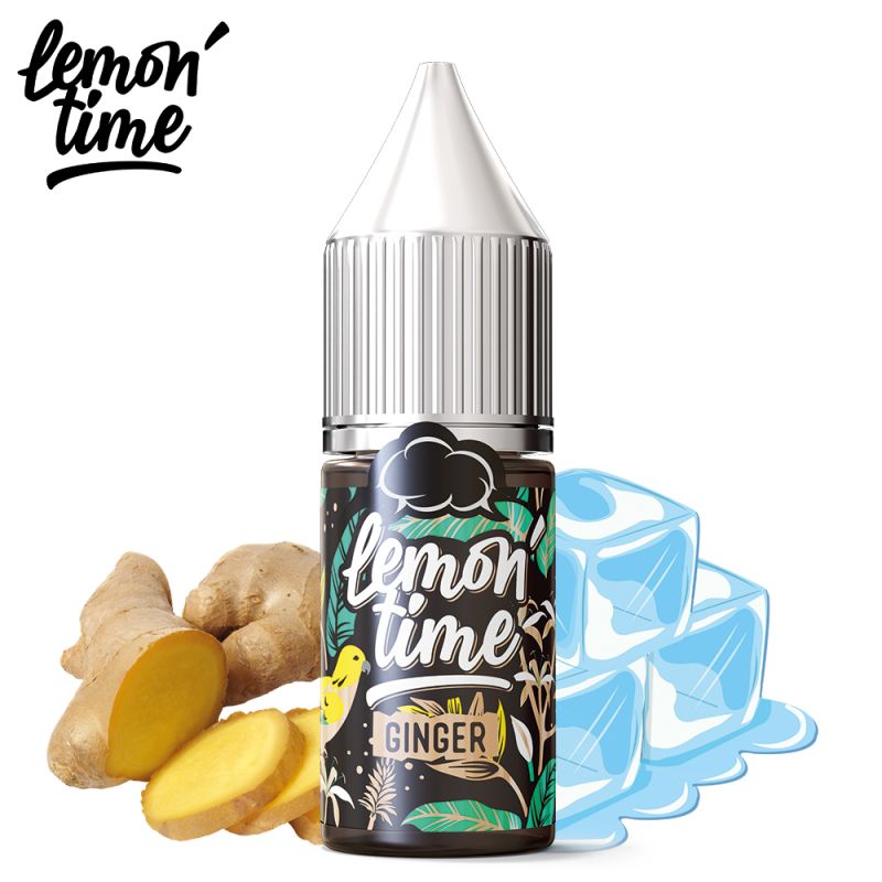 Ginger 10ml- Lemon Time by Eliquid France (6mg) - Ginger 10ml- Lemon Time by Eliquid France
