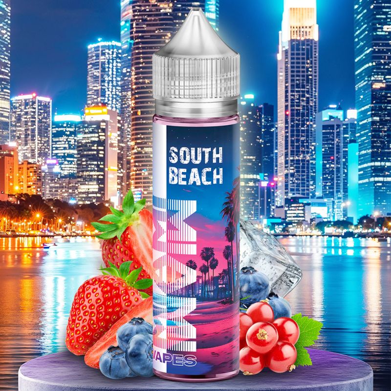 South Beach 50ml (0mg) - Miami Vapes by Millesime