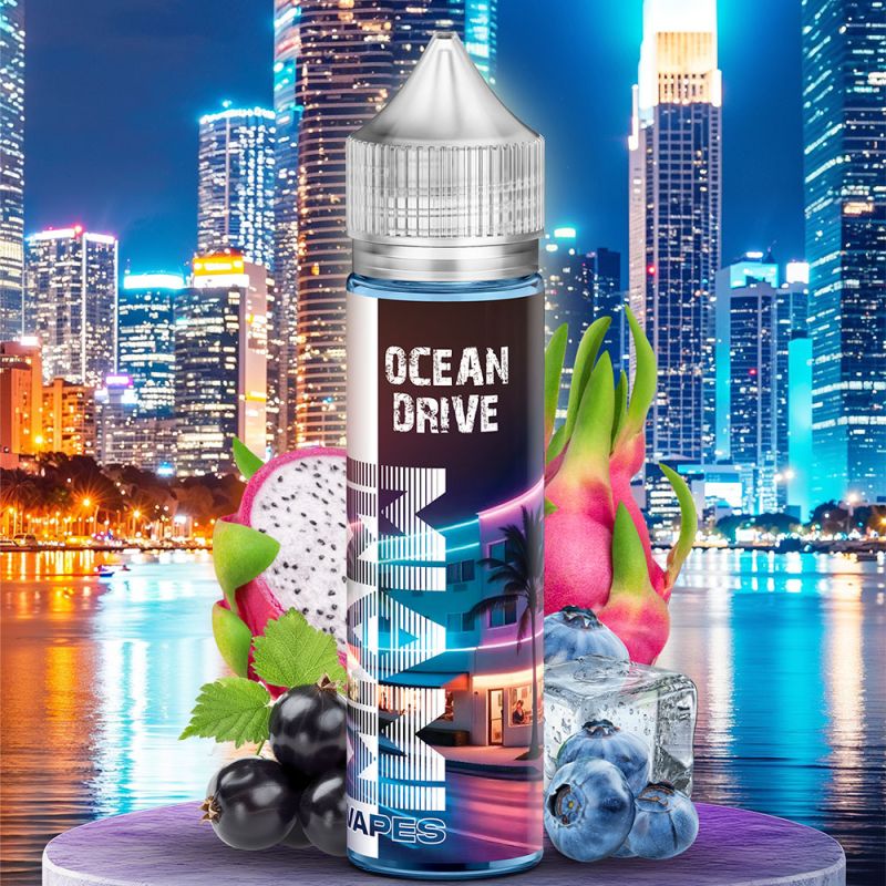 Ocean Drive 50ml (0mg) - Miami Vapes by Millesime