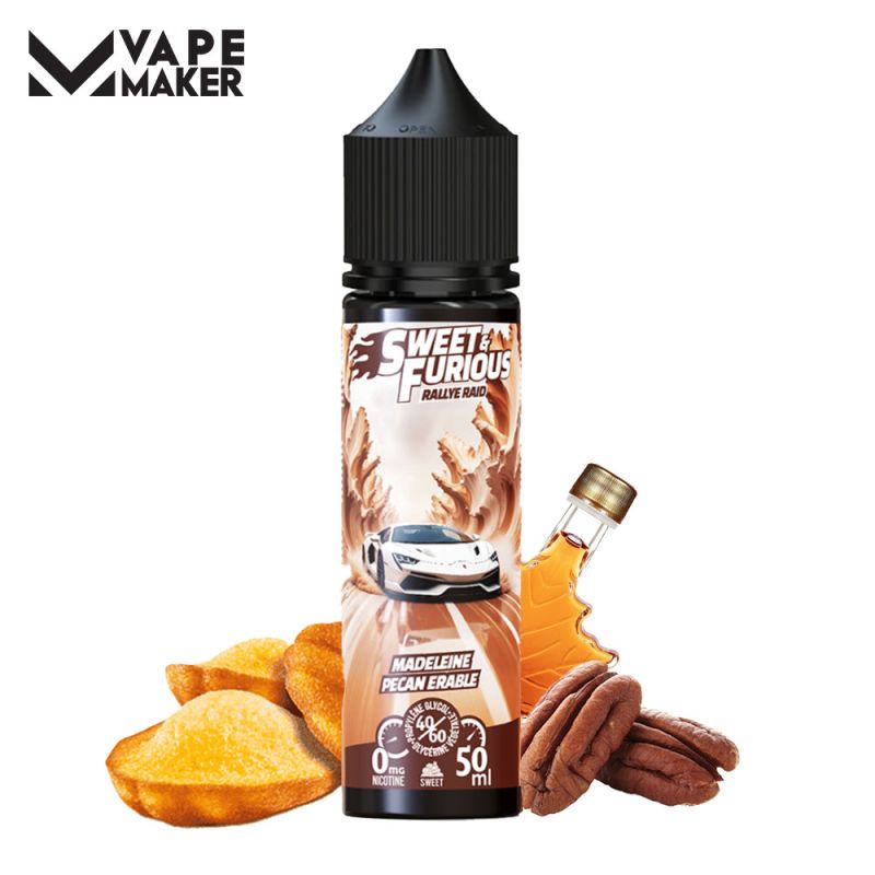 Rallye Raid 50ml (0mg) - Sweet & Furious by Vape Maker