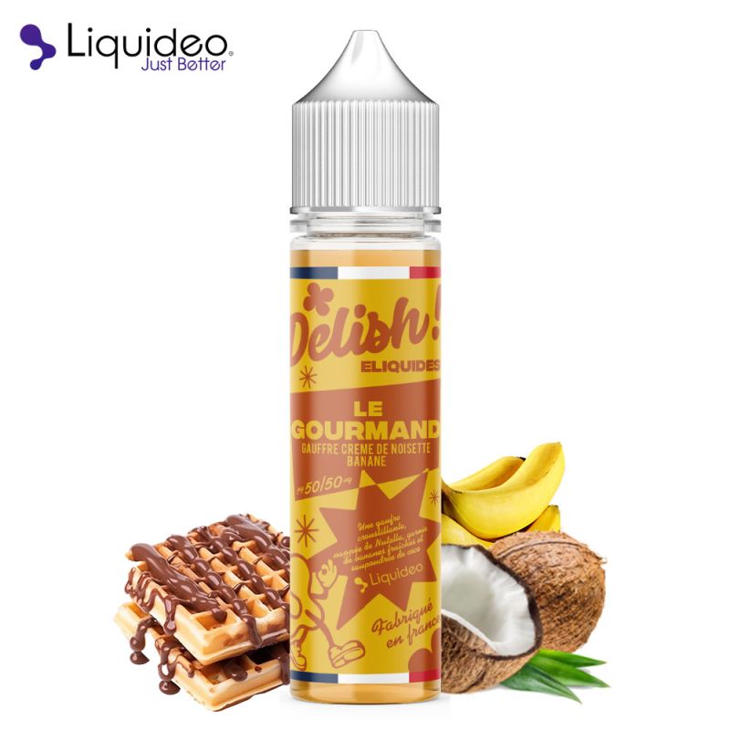 Le Gourmand 50ml (0mg) - Delish by Liquideo