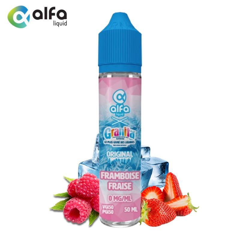 Framboise Fraise 50ml Original (0mg) - Granita