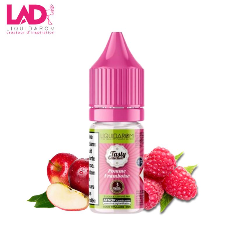 Pomme Framboise 10ml (0mg) - Tasty by Liquidarom