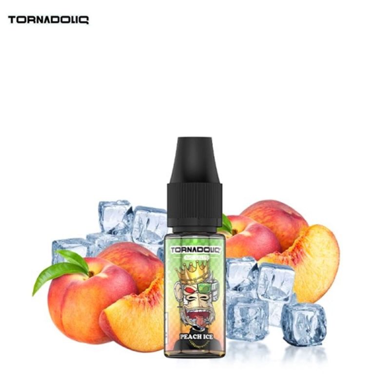 Peach Ice 10ml Nic Salt (20mg) - Tornadoliq