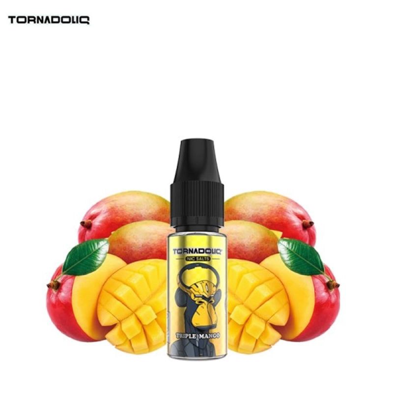 Triple Mango 10ml Nic Salt (20mg) - Tornadoliq
