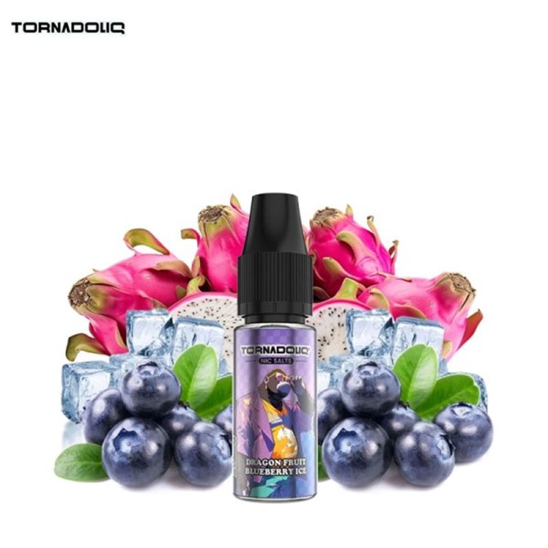 Dragon Fruit Blueberry Ice 10ml Nic Salt (20mg) - Tornadoliq