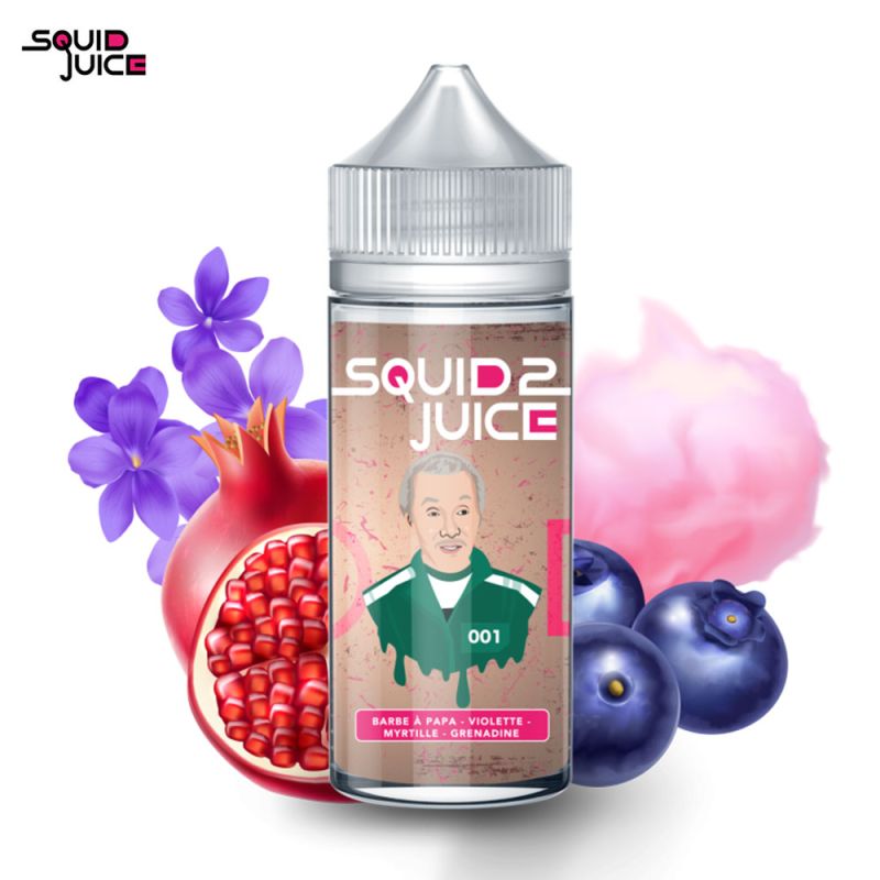 001 100ml (0mg) - Squid Juice 2