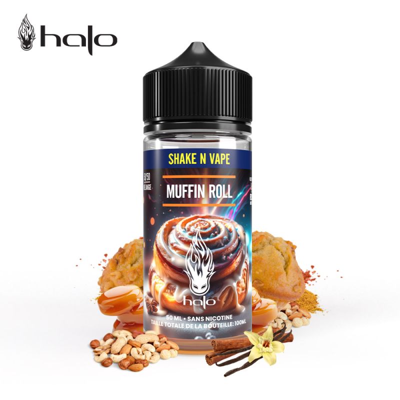 Muffin Roll 50ml (0mg) - Halo