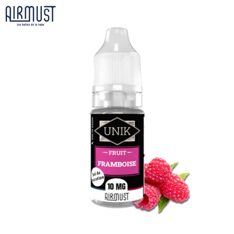Framboise 10ml Nic Salt (10mg) - Unik by Airmust