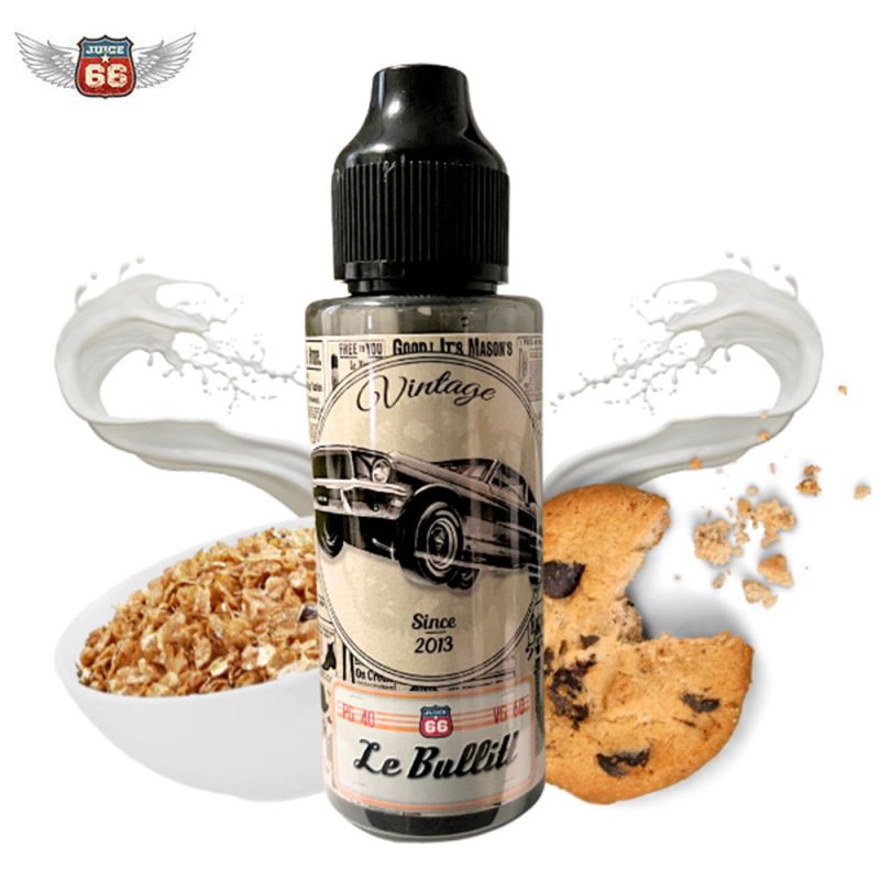 Le Bullit 100ml Vintage (0mg) - Juice 66