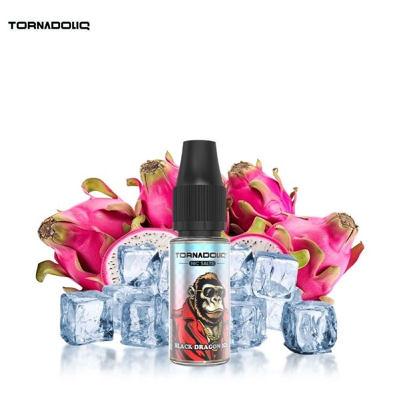 Black Dragon Ice 10ml Nic Salt (20mg) - Tornadoliq