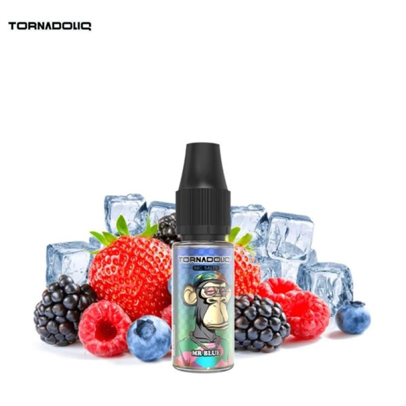 Mr Blue 10ml Nic Salt (10mg) - Tornadoliq