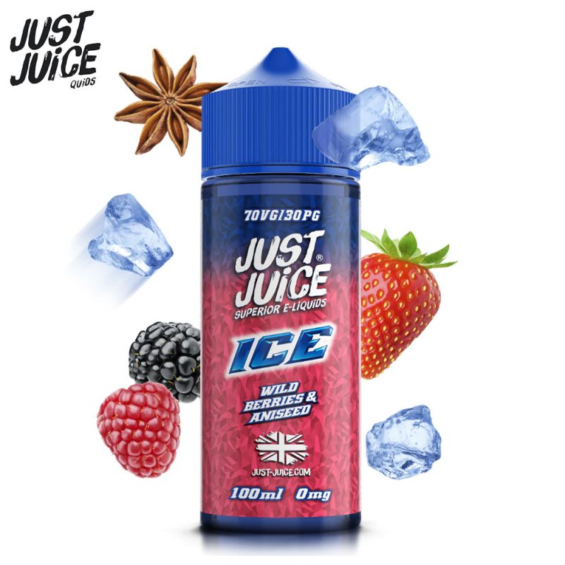 Wild Berries et Aniseed 100ml (0mg) - Just Juice