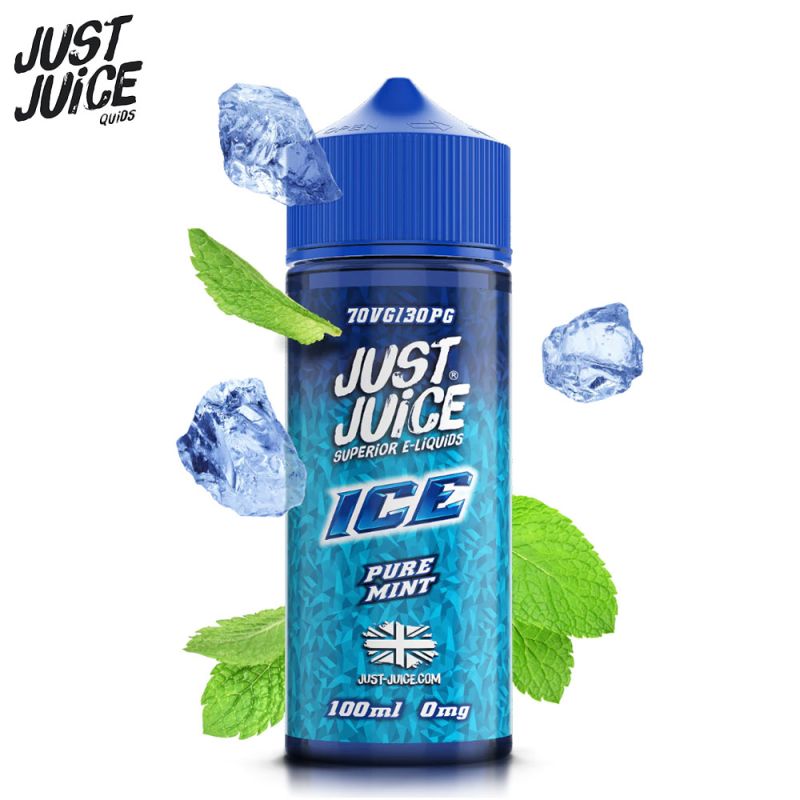 Menthe Pure Ice 100ml (0mg) - Just Juice