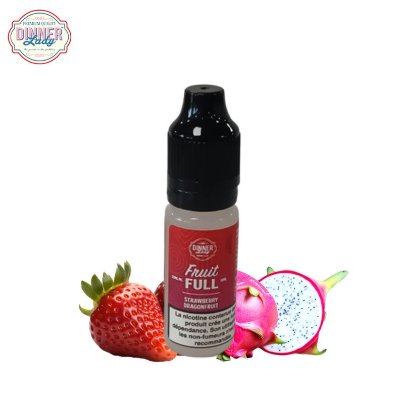 Strawberry Dragon Fruit 10ml Nic Salt (20mg) - Fruit Full by Dinner Lady