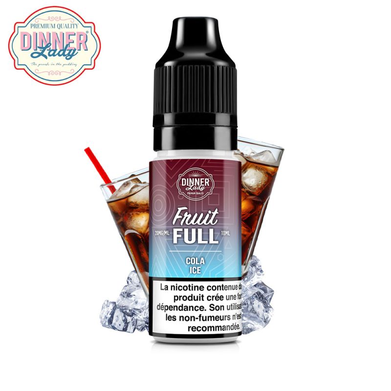 Cola Ice 10ml Nic Salt (20mg) - Fruit Full by Dinner Lady