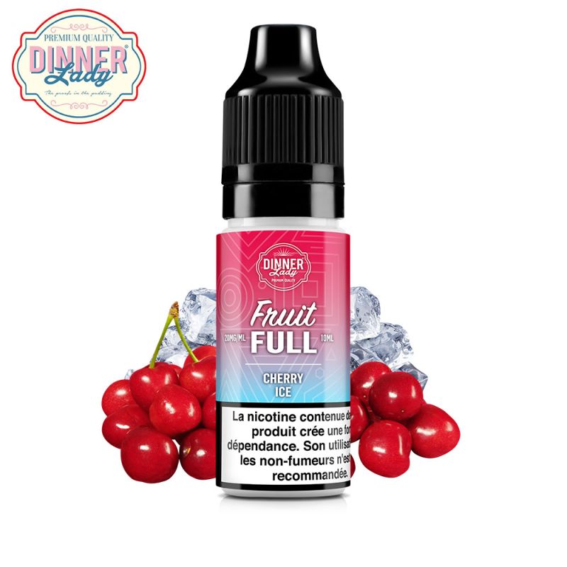 Cherry Ice 10ml Nic Salt (20mg) - Fruit Full by Dinner Lady