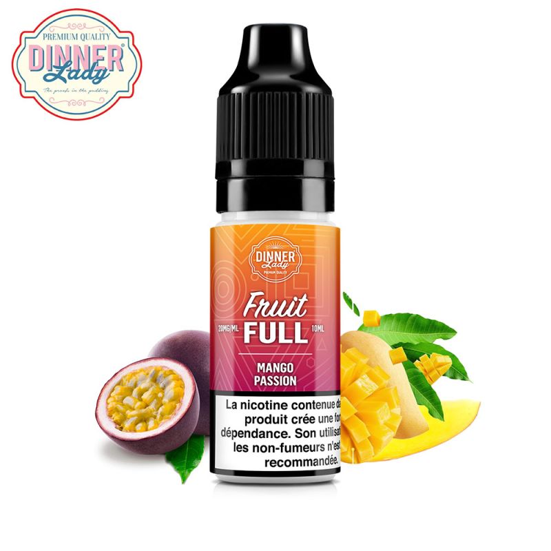 Mango Passion 10ml Nic Salt (20mg) - Fruit Full by Dinner Lady