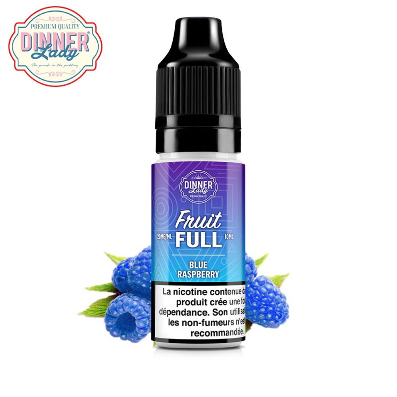 Blue Raspberry 10ml Nic Salt (20mg) - Fruit Full by Dinner Lady