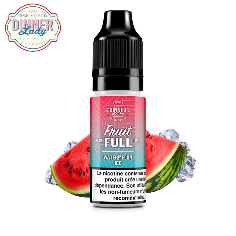 Watermelon Ice 10ml Nic Salt (20mg) - Fruit Full by Dinner Lady