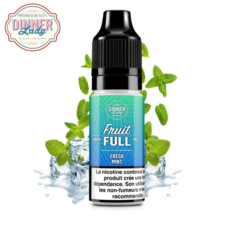 Fresh Mint 10ml Nic Salt (20mg) - Fruit Full by Dinner Lady