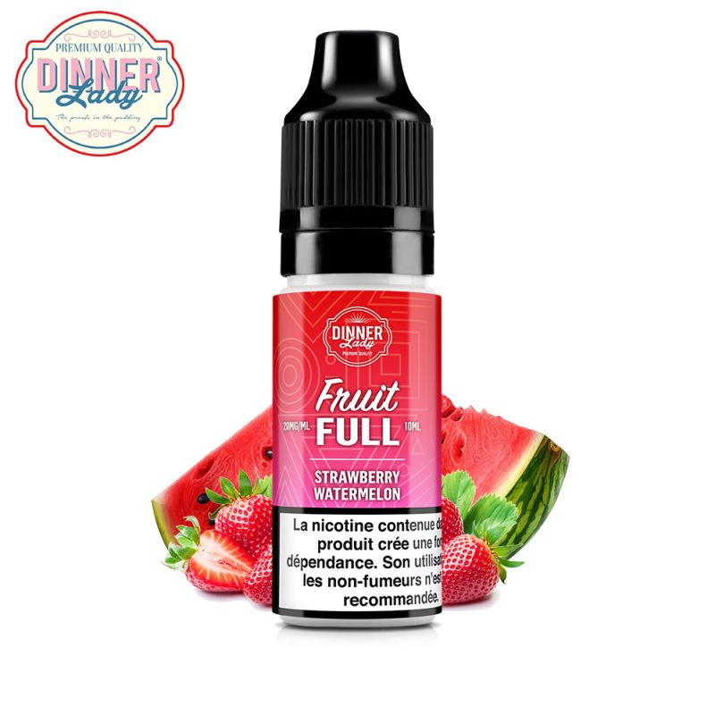 Strawberry Watermelon 10ml Nic Salt (20mg) - Fruit Full by Dinner Lady
