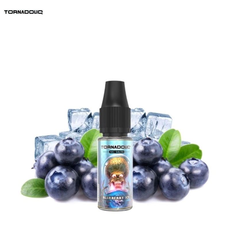 Blueberry Ice 10ml Nic Salt (10mg) - Tornadoliq
