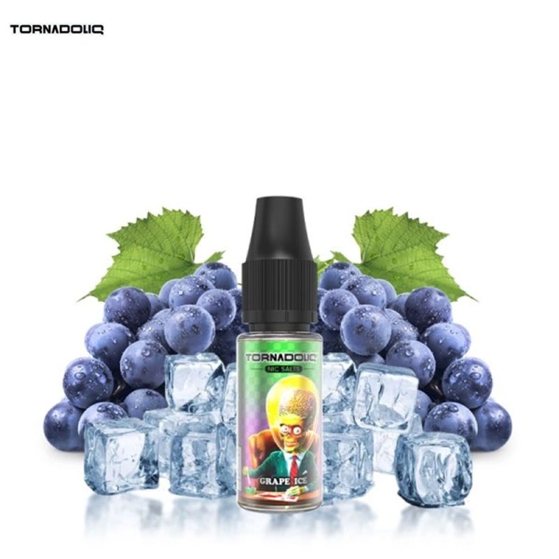 Grape Ice 10ml Nic Salt (20mg) - Tornadoliq