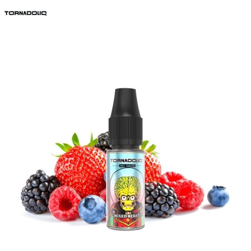 Mixed Berry 10ml Nic Salt (20mg) - Tornadoliq